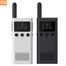 Xiaomi-walkie-talkie inteligente mijia original, com rádio fm, alto-falante, modo de espera, localização do aplicativo, comunicação rápida, nova 2024 - compre barato
