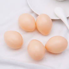 5 pces plástico falso frango ovo aves camada coop simulação de incubação 2024 - compre barato