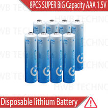 8 PCS/lot Brand New pushout SUPER Big Capacity AAA 1.5 V lithium iron batteries.High power Long shelf life free shipping 2024 - buy cheap