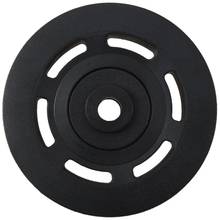 95mm Black Bearing Pulley Wheel Cable Gym Equipment Part Wearproof 2024 - buy cheap