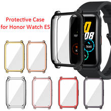 Capa protetora de tpu macio para honor watch es, cobertura total, protetor de tela, amortecedor para honor watch es, pulseira para smart watch 2024 - compre barato