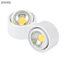 LED Surface Mounted Ceiling Light 3W 5W 7W Ceiling Lamp 360 Degree Rotatable Background COB Spot light For Home Balcony Shop 2024 - buy cheap
