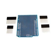 Прототип PCB Плата расширения для Arduino ATMEGA328P UNO R3 щит FR-4 волокна PCB макет 2 мм 2,54 мм Шаг с шпильками DIY один 2024 - купить недорого