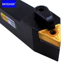 MOSASK-portaherramientas de mecanizado MTBNL, cortador MTBNL2020K16, insertos de carburo de tungsteno, CNC, soportes de herramientas de torneado externo 2024 - compra barato