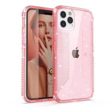 Glitter Sparkle Clear Hybrid Case For iPhone 11 Pro Max 11Pro iPhone11 Luxury Transparent Protective Hard Cover Pink Accessories 2024 - buy cheap