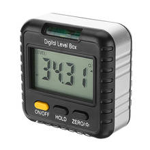 Inclinómetro magnético con pantalla Digital LCD, buscador de ángulo electrónico, instrumentos de medición de carpintería 2024 - compra barato