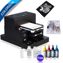 Colorsun-impressora automática de mesa a3 dtg l1800, máquina de impressão de camisetas têxteis, roupas, com tinta têxtil 2024 - compre barato