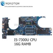 NOKOTION FOR HP Elitebook 1040 G4 PC Motherboard I5-7300U CPU 16GB RAM DA0Y0UMBAD0 DA0Y0UMBAD0 L02232-601 L02232-001 2024 - buy cheap
