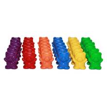 60Pcs Colorful Bear Shape Counters Toy Counting Numbers Classroom Teaching Aids Montessori Educational Learning Materials 2024 - buy cheap