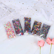 10g/Pack Nail Art Holographic Sequins Glitter Flakes UV Gel Polish Cherry blossoms Star Self-adhesive Sparkles DIY Decors 2024 - buy cheap