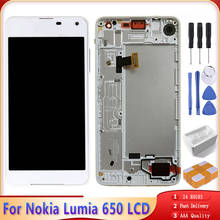 5,0 "для Nokia Lumia 650 ЖК-дисплей Дисплей Сенсорный экран с рамкой для Lumia 650 RM-1152 1154 1109 1113 экран планшета Ассамблеи Замена 2024 - купить недорого