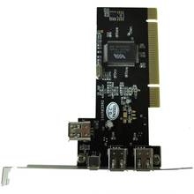 PCI FireWire IEEE 1394 3 + 1 карта порта + 4/6 контактный кабель 2023 - купить недорого