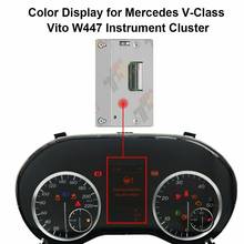 Pantalla LCD a Color para mercedes-benz clase V, grupo de instrumentos Vito W447 2024 - compra barato