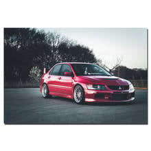 Mitsubishi Supercar Poster Canvas Cloth Fabric Print Painting Wall Art Pictures For Living Room Decor 2024 - buy cheap