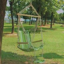 Jardín al aire libre Beach Patio jardín hamaca columpio silla colgante transpirable de lona gruesa de algodón Swing Casual adultos Park 2024 - compra barato