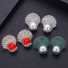 janekelly Fashion AAA cubic zirconia full stones stud earrings ,women's accessaries 2024 - buy cheap