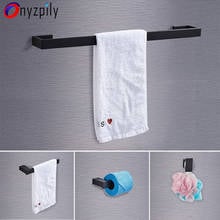 Conjunto de accesorios de baño, accesorios de baño, gancho para bata, toallero, estante para barra, soporte de papel tisú, soporte para cepillo de dientes 2024 - compra barato