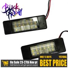 2pcs Car Led License Plate Lights for Nissan Qashqai X-trail Juke Primera Super Bright Car Light Bulbs 2024 - buy cheap