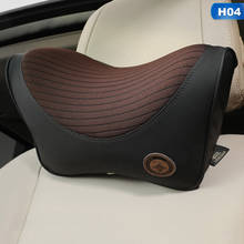 U Shape Memory Cotton Car Neck Pillow Headrest Memory Foam Fabric Car Seat Neck Support Pillow for Car Travel Office Home 2024 - buy cheap