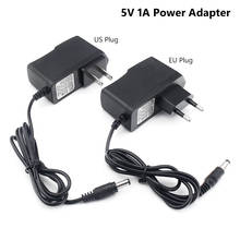 Cargador Micro USB 5V 1A, cargador de pared de CA a CC, fuente de alimentación de carga 100V-240V, Salida para tira de luces LED 5,5x2,1mm 2024 - compra barato