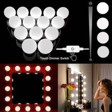LED Makeup Mirror Light Bulbs USB Hollywood Make up Lamp Vanity Lights Bathroom Dressing Table Lighting Dimmable LED Wall Lamp 2024 - buy cheap