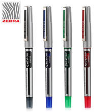 Kit de canetas zebra be-a dx5, conjunto de 4 peças canetas de gel líquido, agulha para escola, escritório, papelaria, alta capacidade de tinta 0.5mm 2024 - compre barato