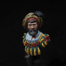 Unassambled 1/10 ancient man bust    Resin figure miniature model kits Unpainted 2024 - buy cheap