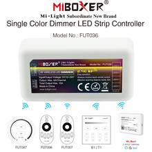 FUT036 Miboxer 2.4G RF Wireless Wifi Compatible 4-Zone Brigtness Adjustable LED Dimmer Controller for Single Color LED Strip 2024 - buy cheap