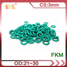 Fluororubber O-Ring 5PCS/lot FKM Sealing CS 3mm OD21/22/23/24/25/26/27/28/29/30mm O-Ring Seal Gasket Ring 2024 - buy cheap