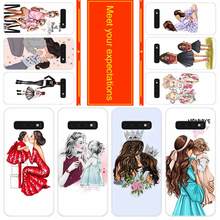 Capa macia para samsung galaxy, s21 s20 s11 s10 s9 s8 plus, capa s7 edge s10e, ultra bonita, mãe, filha, filho 2024 - compre barato