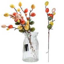 Creative Easter Egg Tree Decor Colorful Easter Foam Egg Branch Fake Plant For Home Ornaments Spring Party Supplies Easter Gifts 2024 - buy cheap