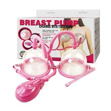 Electric/Manual Breast Massager Vacuum Cup Vibrating Breast Enlarge Enhance Nipple Sucker Breast Massager Pump With Retail Box 2024 - buy cheap