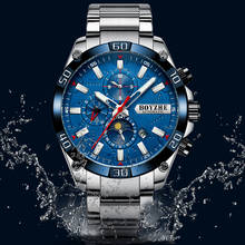 BOYZHE Watch 2020 New Brand Men Automatic Wristwatch Sports Watches Mens Luxury Clock Male Stainless Steel Relogio Masculino 2022 - buy cheap