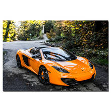 Mclaren MP4-12C super carro poster lona pintura decoração da arte parede imagem para sala de estar 2024 - compre barato