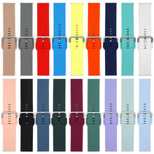 22MM Silicone Straps For Xiaomi Huami Amazfit Stratos 3 2/2S Smart Watch Bands Sport Bracelet For Amazfit Pace GTR 47MM Correa 2024 - buy cheap