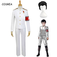 Anime Cosplay Danganronpa 2 Costume Dangan Ronpa Kiyotaka Ishimaru Uniform Wigs Shoes Boots Full Sets Halloween For Men Women 2024 - buy cheap