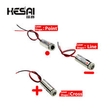 Hot Sale 650nm 5mW Red Point / Line / Cross Laser Module Head Glass Lens Focusable Industrial Class 2024 - buy cheap