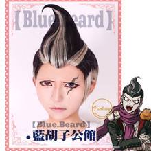 Tanaka Gandamu Dangan Ronpa Danganronpa Synthetic Hair Heat Resistant Halloween Party Cosplay Role Play Wig+ Free Wig Cap 2024 - buy cheap