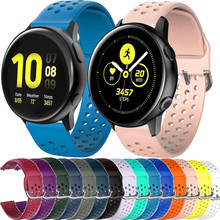 20mm Gear S2 sport Watchband for samsung galaxy watch 3 41mm 42mm active 1 active2 40mm/44mm Strap Accessories Belt wrist band 2024 - buy cheap