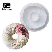 Meibum Mousse Dessert Mould Muffin Baking Tools Spiral Silicone Cake Mold Chocolate Party Pastry Pan Decorating Tray 2024 - buy cheap