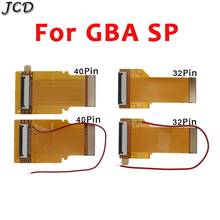 JCD для Gameboy advance SP ленточный гибкий кабель AGS 101 адаптер с подсветкой 32 40 pin с/без кабеля для Nintendo GBA SP 2024 - купить недорого