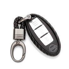 Car Key Case Fob Cover For Nissan Murano Leaf Micra Juke Qashqai J10 J11 X trail T32 Altima Teana Tiida Key Ring Bag Accessories 2024 - buy cheap