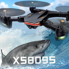 VISUO-Mini Dron plegable profesional XS809S, cámara WiFi, FPV, gran angular, 2MP, HD, RC, XS809HW 2024 - compra barato