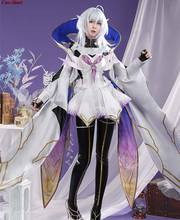 Fantasia de cosplay do fate/grande pedido, fantasia do merlin, protótipo, vela, uniforme de combate, atividades femininas, dramatização, roupas de festa 2024 - compre barato