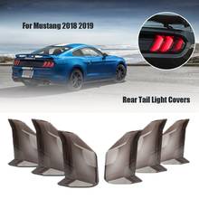 6 Pcs Car Rear Tail Light Lamp Cover Protector Sticker for Ford Mustang 2018 2019 Decorative Sticker 2024 - buy cheap