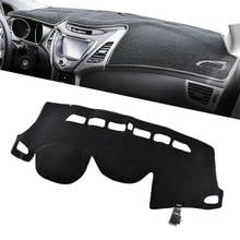 For Hyundai i35 Elantra Avante 2011 2012 2013 2014 2015 Car Dash Cover  Non-Slip Mat Dashmat Pad LHD Only 2024 - buy cheap