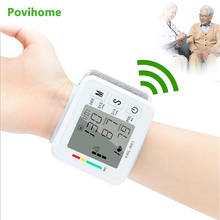 Monitor automático de presión arterial para muñeca, tonómetro Digital con pantalla LCD, portátil, esfigmomanómetro para el cuidado de la salud 2024 - compra barato