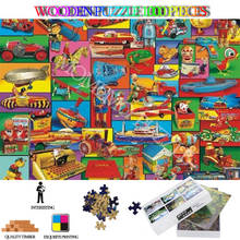 Colorful Painting Wooden Jigsaw Puzzles 1000 Pieces High Definition DIY Adults Wooden Puzzles Toys for Adults Kids Nice Gifts 2024 - buy cheap