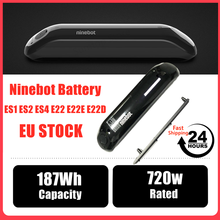 Оригинальный аккумулятор Ninebot, дополнительная батарея для самоката ES1 ES2 ES4 E22 E22E E22D, внешний аккумулятор 187Wh для скейтборда 2024 - купить недорого