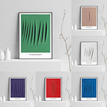 Fontana-impresión artística de Lucio Fontana, descarga Digital, póster imprimible, impresión artística minimalista moderna 2024 - compra barato